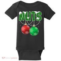 Chest Nuts Christmas Matching Couple Chestnuts  Baby Bodysuit thumb 0