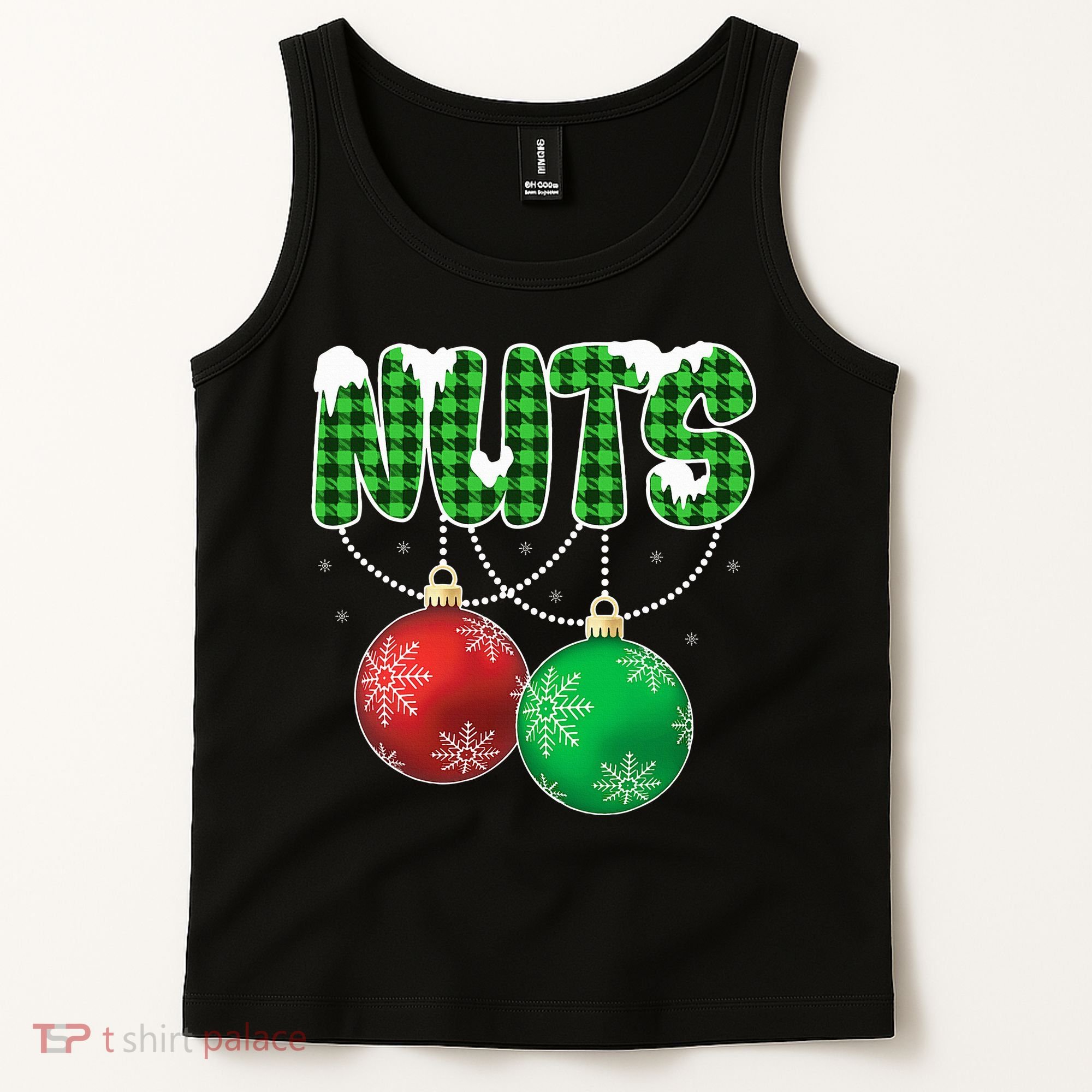 Chest Nuts Christmas Matching Couple Chestnuts  Tank Top