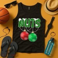 Chest Nuts Christmas Matching Couple Chestnuts  Tank Top thumb 4