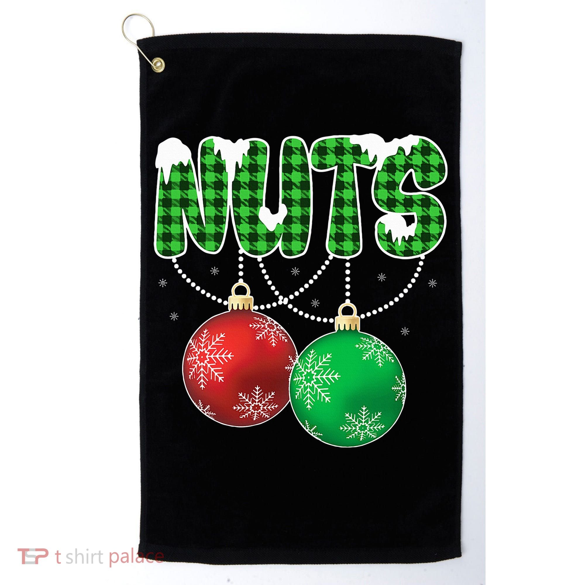 Chest Nuts Christmas Matching Couple Chestnuts  Golf Towel