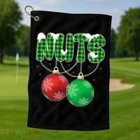 Chest Nuts Christmas Matching Couple Chestnuts  Golf Towel thumb 1