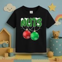 Chest Nuts Christmas Matching Couple Chestnuts  Toddler T-Shirt thumb 3
