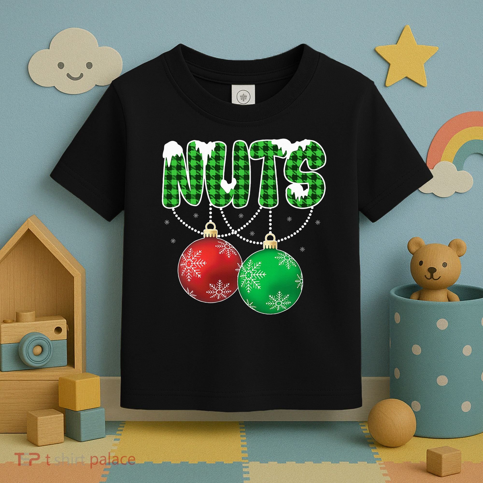 Chest Nuts Christmas Matching Couple Chestnuts  Toddler T-Shirt
