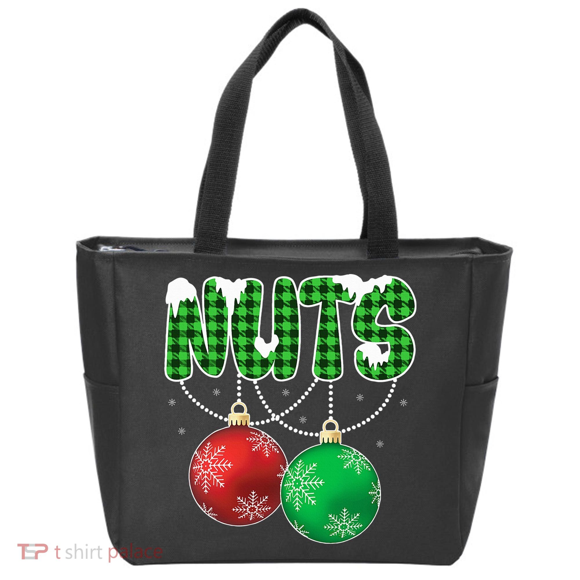 Chest Nuts Christmas Matching Couple Chestnuts  Tote Bag