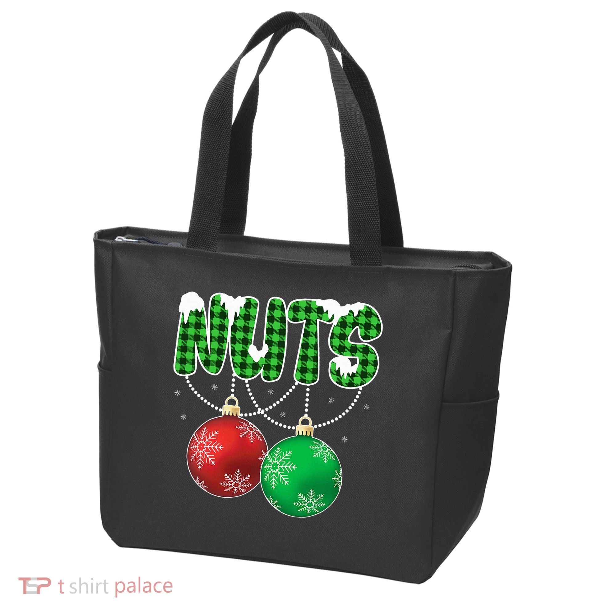 Chest Nuts Christmas Matching Couple Chestnuts  Tote Bag
