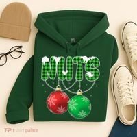 Chest Nuts Christmas Matching Couple Chestnuts  Hoodie thumb 4