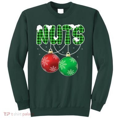 Chest Nuts Christmas Matching Couple Chestnuts  Sweatshirt