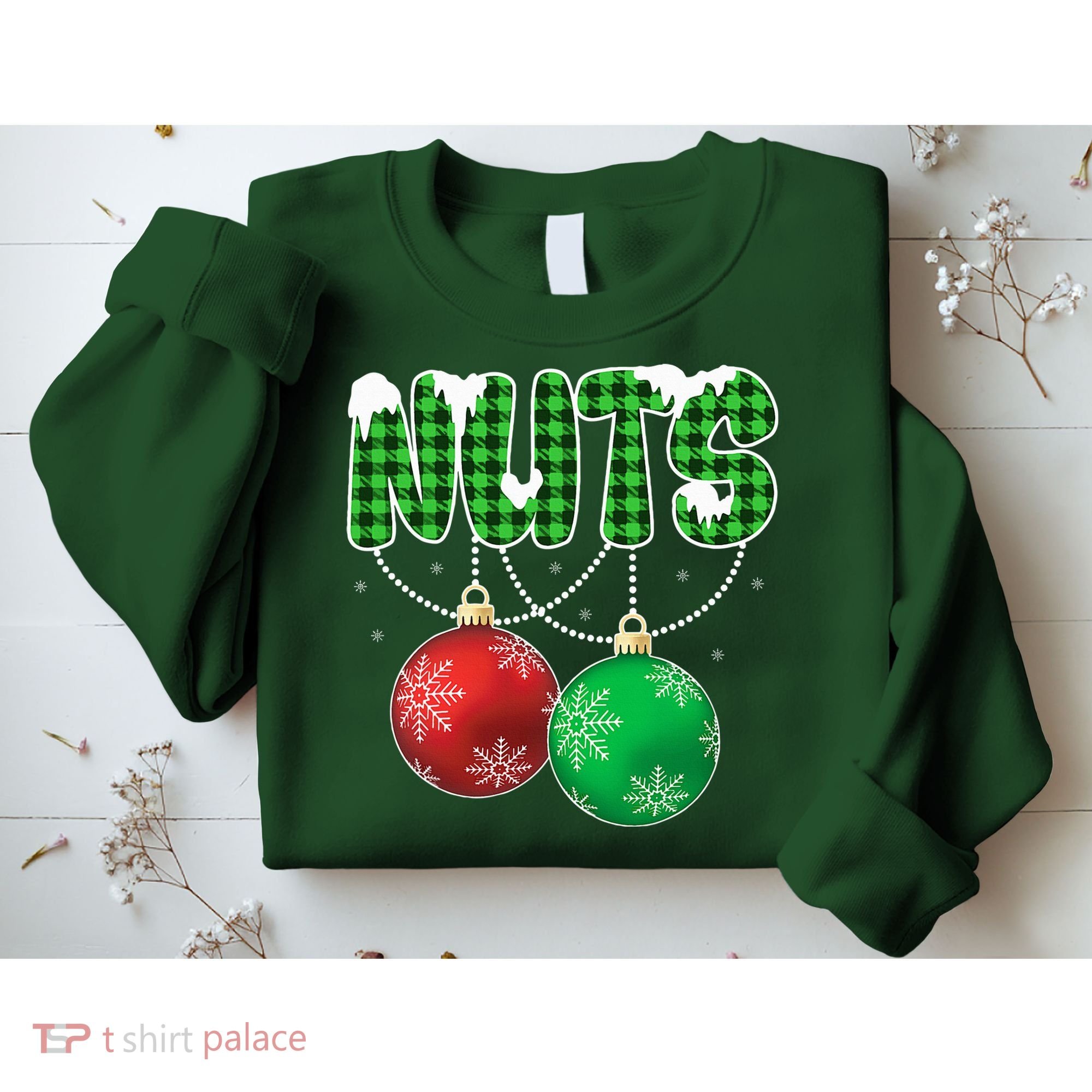 Chest Nuts Christmas Matching Couple Chestnuts  Sweatshirt
