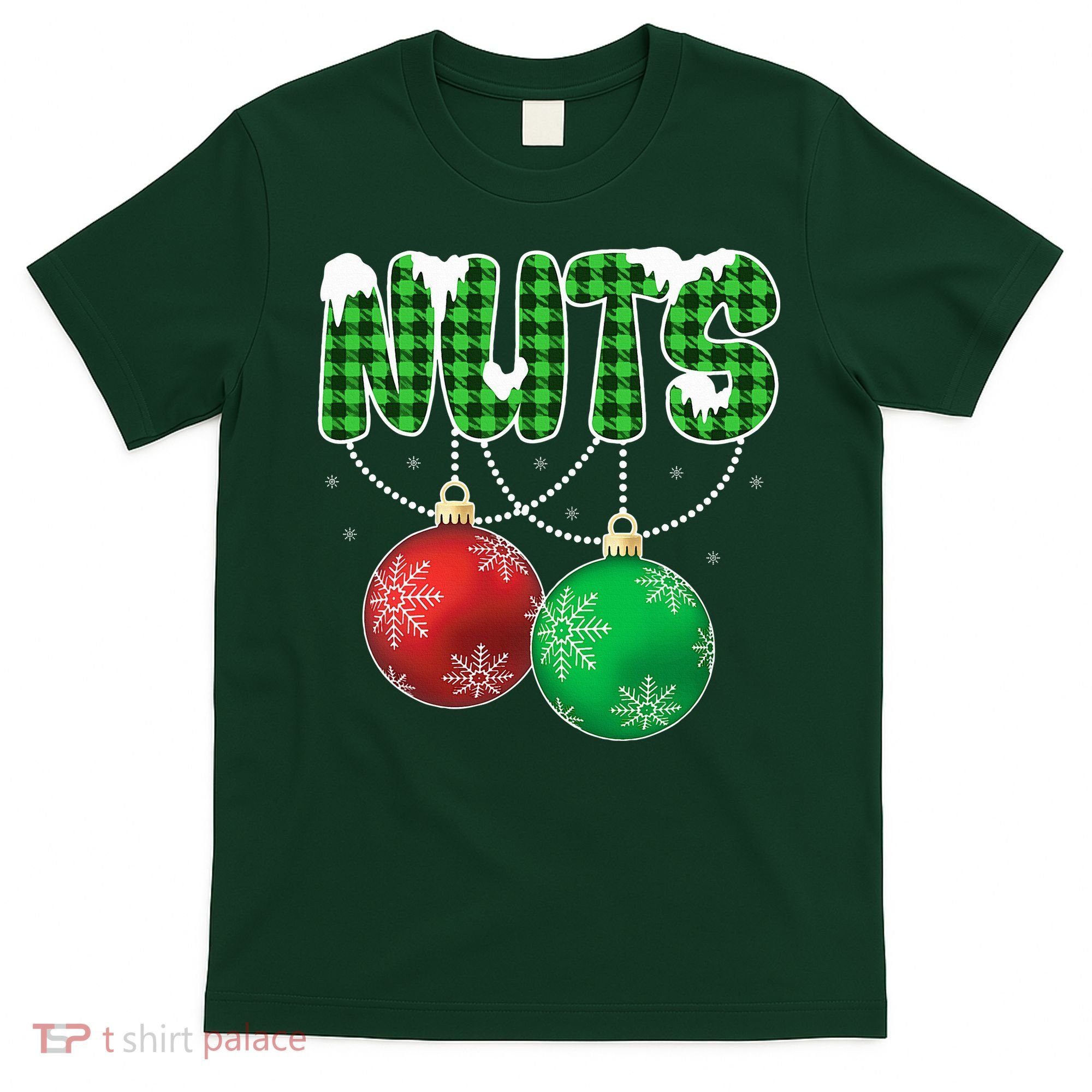 Chest Nuts Christmas Matching Couple Chestnuts  T-Shirt