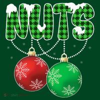 Chest Nuts Christmas Matching Couple Chestnuts  T-Shirt thumb 7