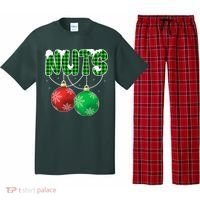 Chest Nuts Christmas Matching Couple Chestnuts  Pajama Set thumb 0
