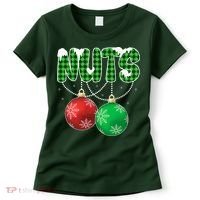 Chest Nuts Christmas Matching Couple Chestnuts  Women's T-Shirt thumb 0