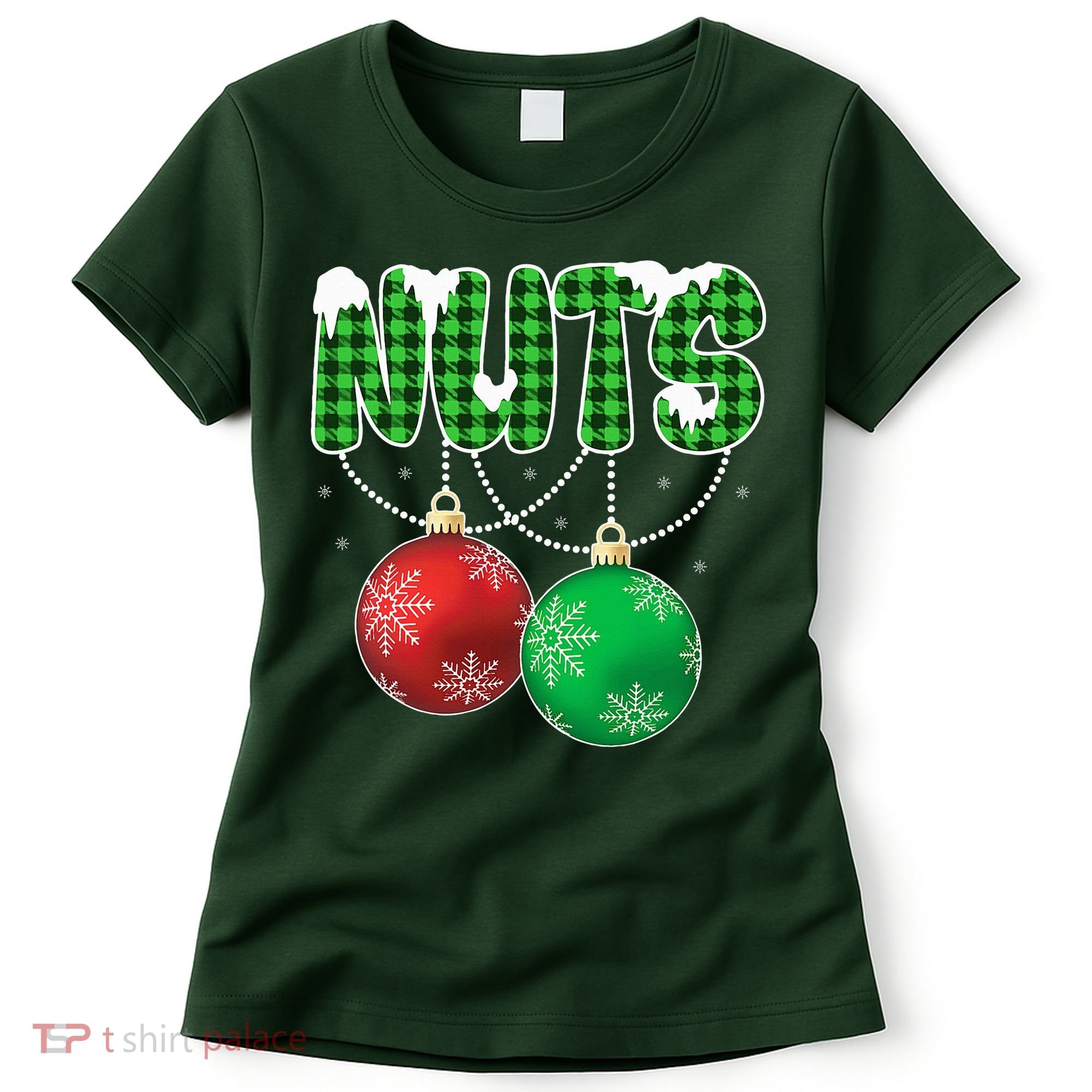 Chest Nuts Christmas Matching Couple Chestnuts  Women's T-Shirt