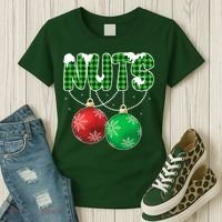 Chest Nuts Christmas Matching Couple Chestnuts  Women's T-Shirt thumb 3