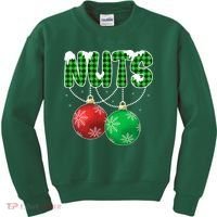 Chest Nuts Christmas Matching Couple Chestnuts  Kids Sweatshirt thumb 0
