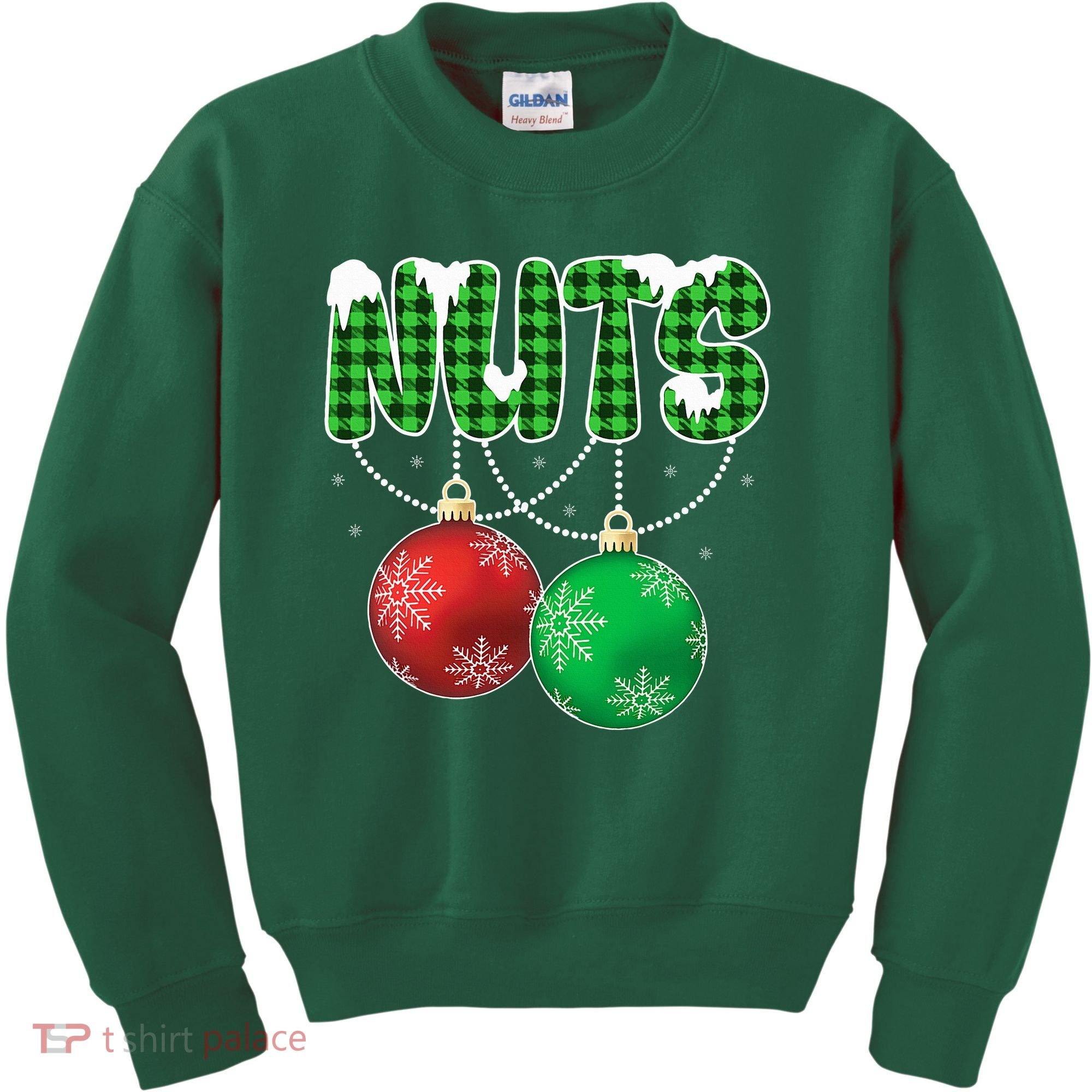 Chest Nuts Christmas Matching Couple Chestnuts  Kids Sweatshirt