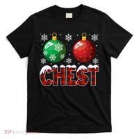 Chest Nuts Christmas Shirt Funny Matching Couple Chestnuts T-Shirt thumb 0