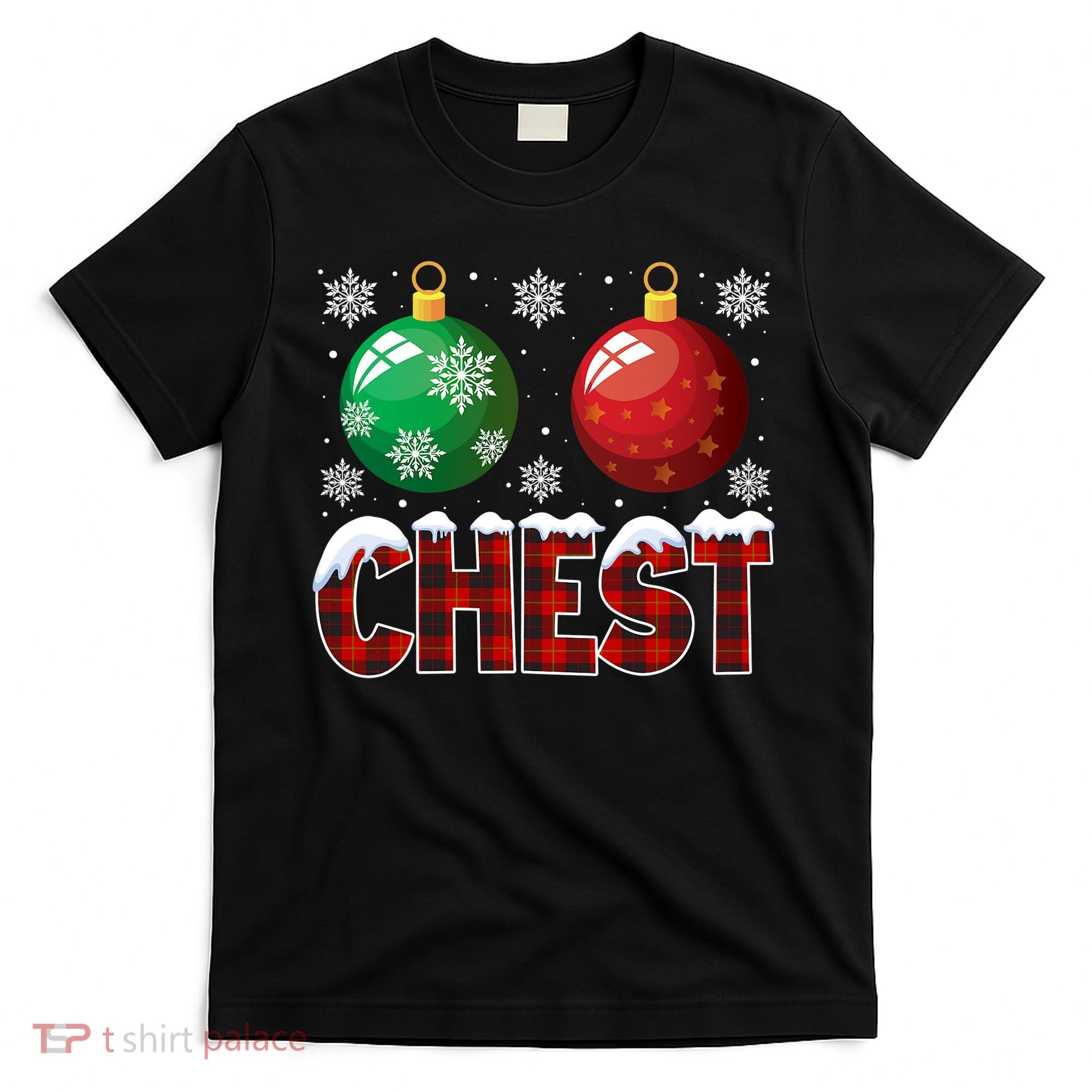Chest Nuts Christmas Shirt Funny Matching Couple Chestnuts T-Shirt