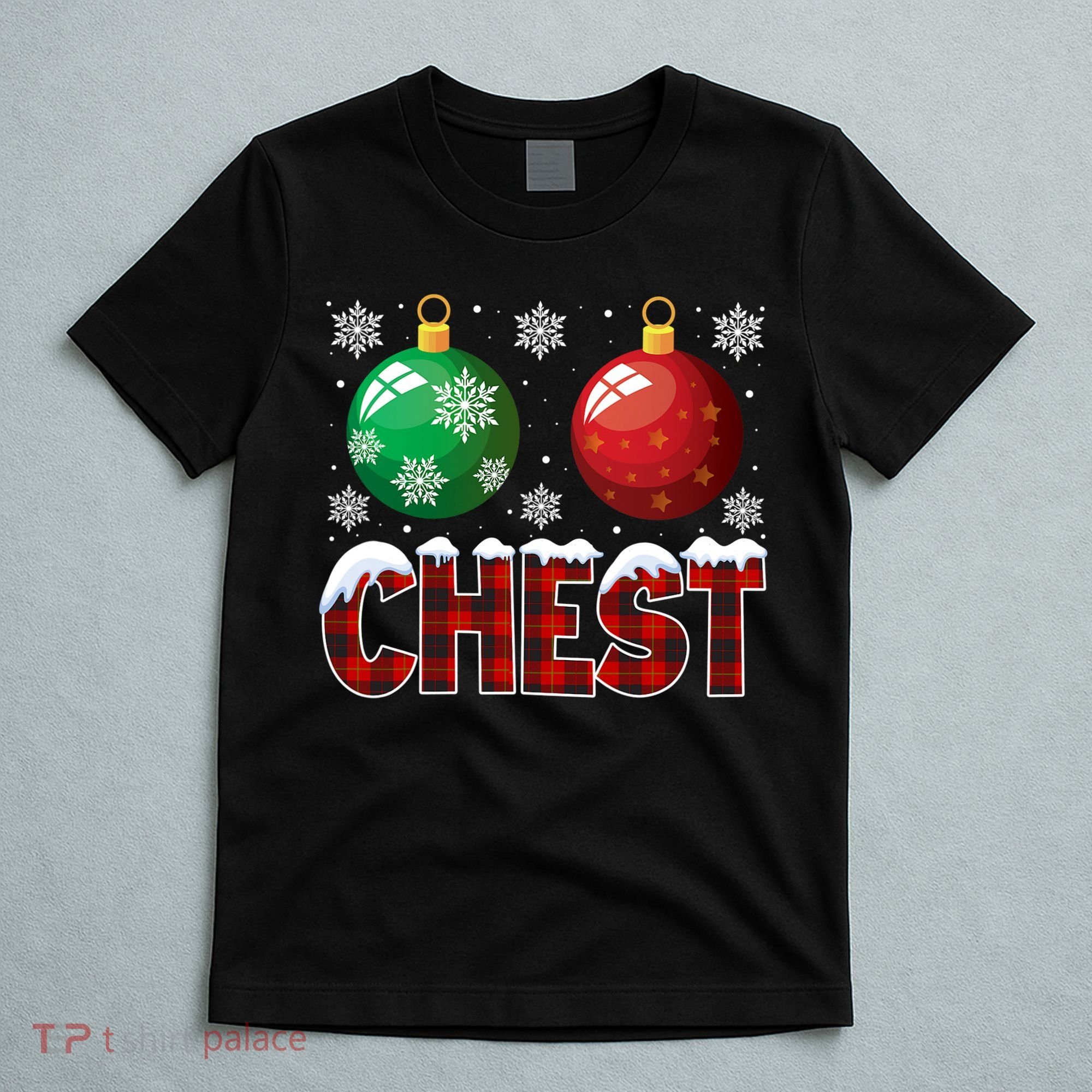 Chest Nuts Christmas Shirt Funny Matching Couple Chestnuts T-Shirt