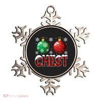 Chest Nuts Christmas Shirt Funny Matching Couple Chestnuts Ornament thumb 0