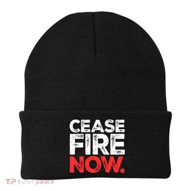 Ceasefire Now Beanie