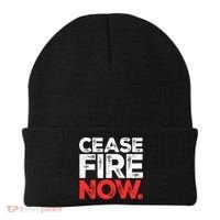 Ceasefire Now Beanie thumb 0
