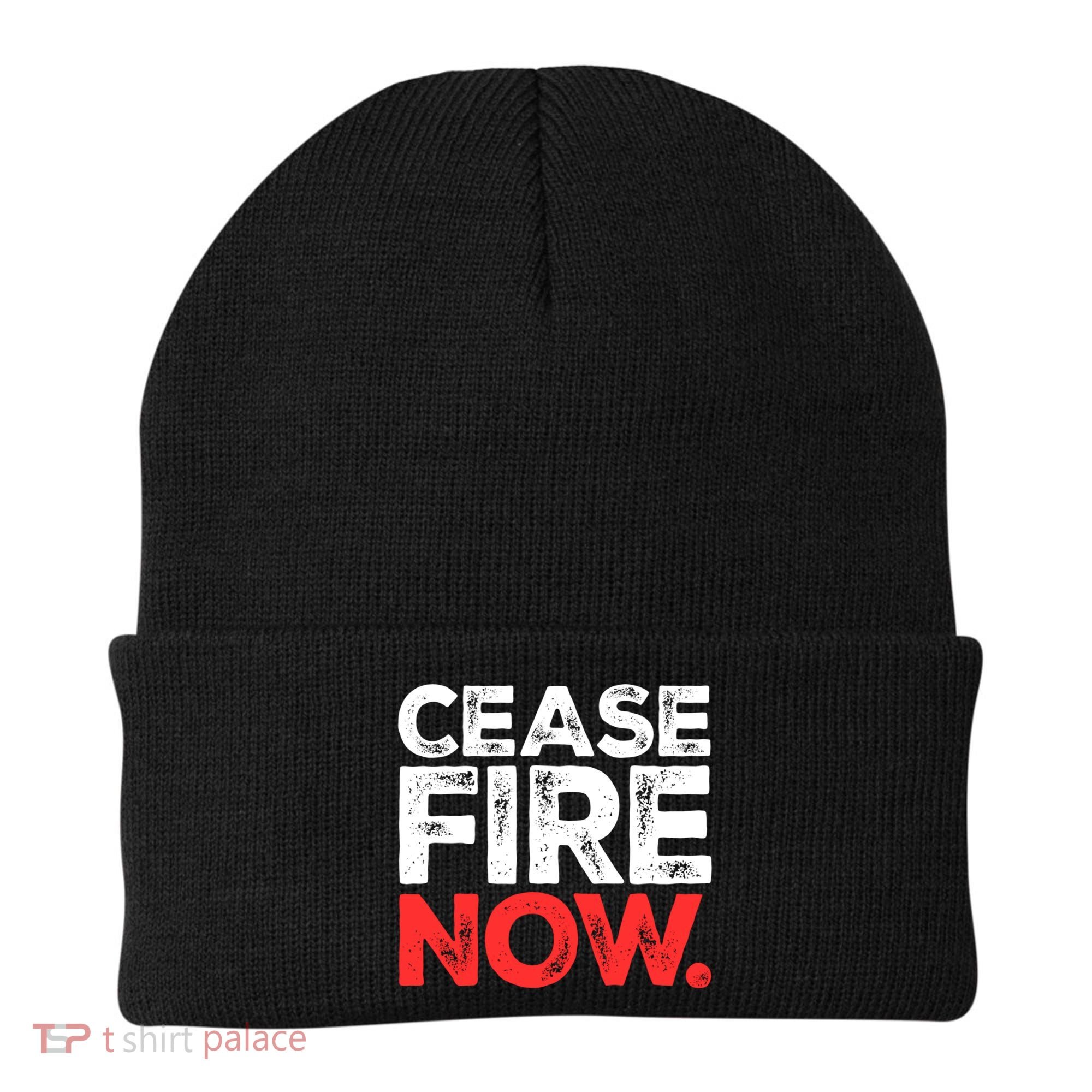Ceasefire Now Beanie