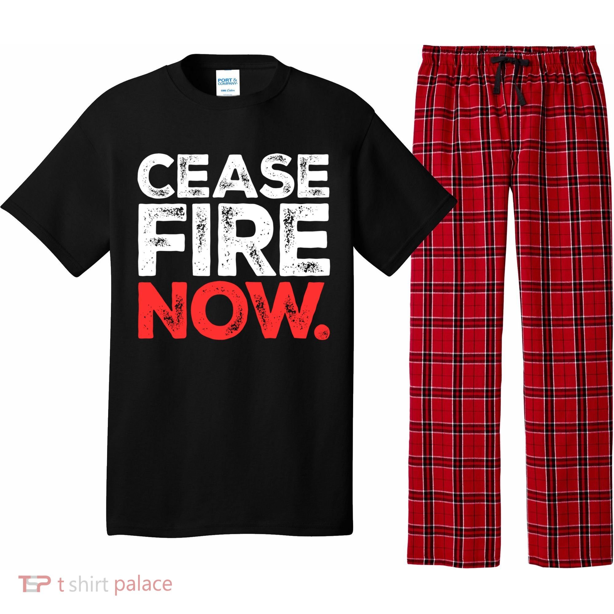 Ceasefire Now Pajama Set