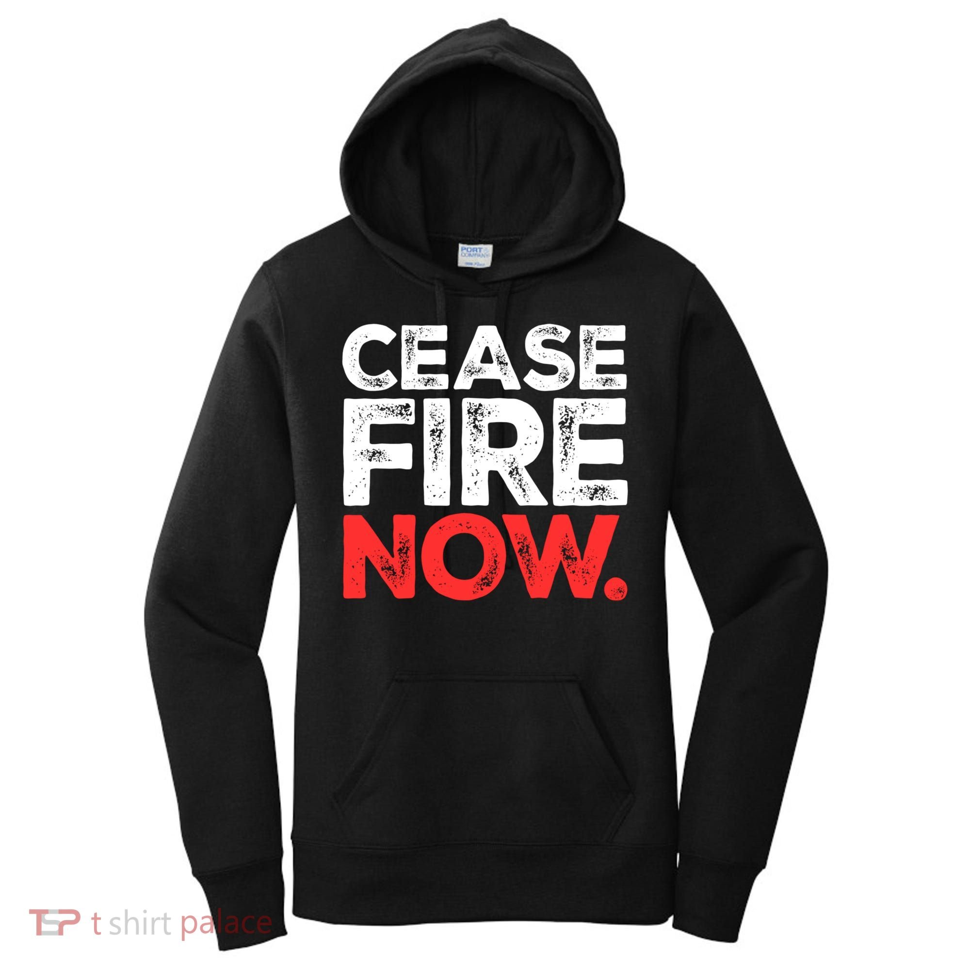 Ceasefire Now Women's Hoodie
