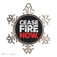 Ceasefire Now Ornament thumb 0