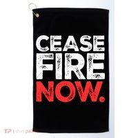 Ceasefire Now Golf Towel thumb 0