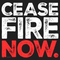 Ceasefire Now Golf Towel thumb 3