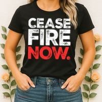 Ceasefire Now Women's T-Shirt thumb 2
