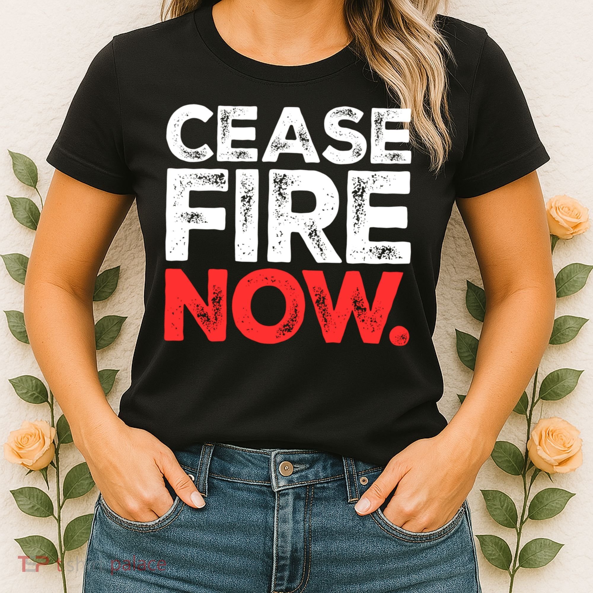 Ceasefire Now Women's T-Shirt