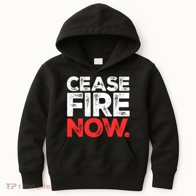 Ceasefire Now Kids Hoodie