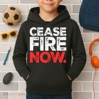 Ceasefire Now Kids Hoodie thumb 2