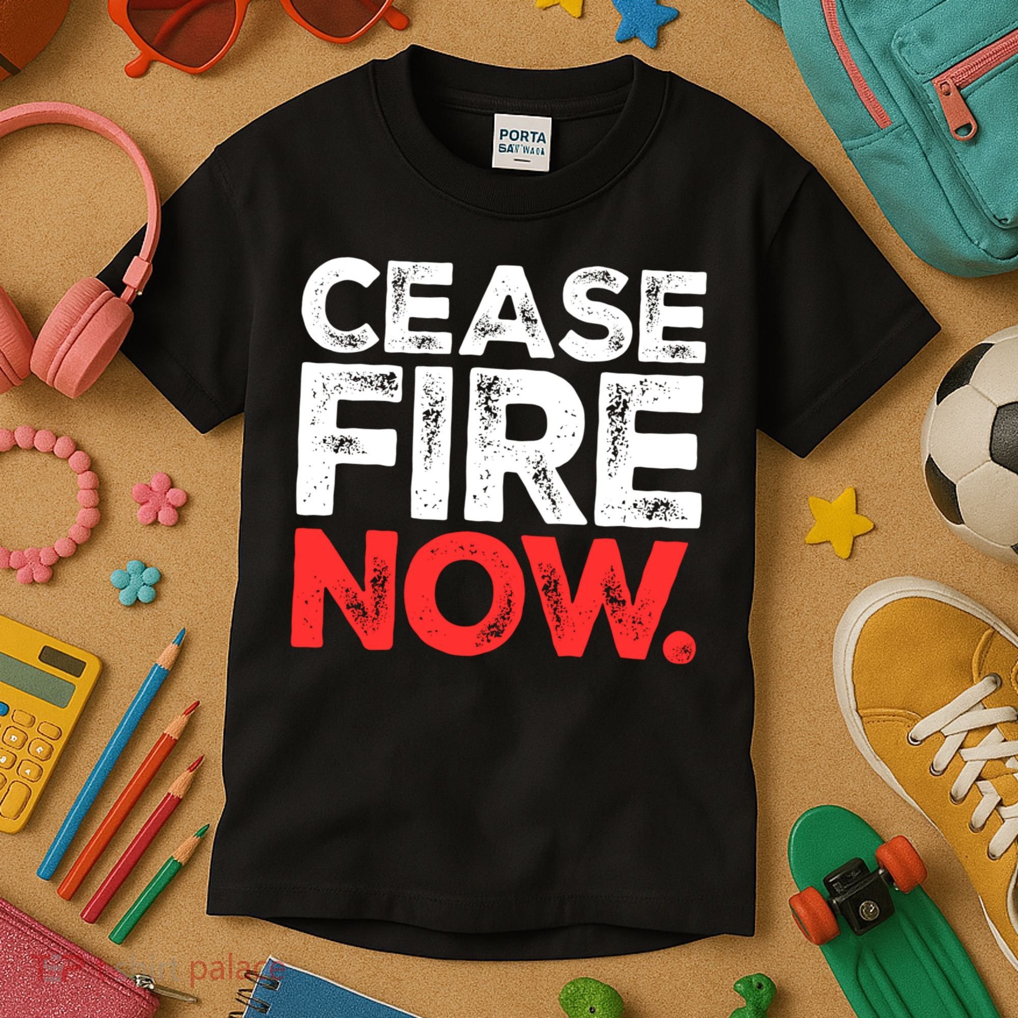 Ceasefire Now Kids T-Shirt