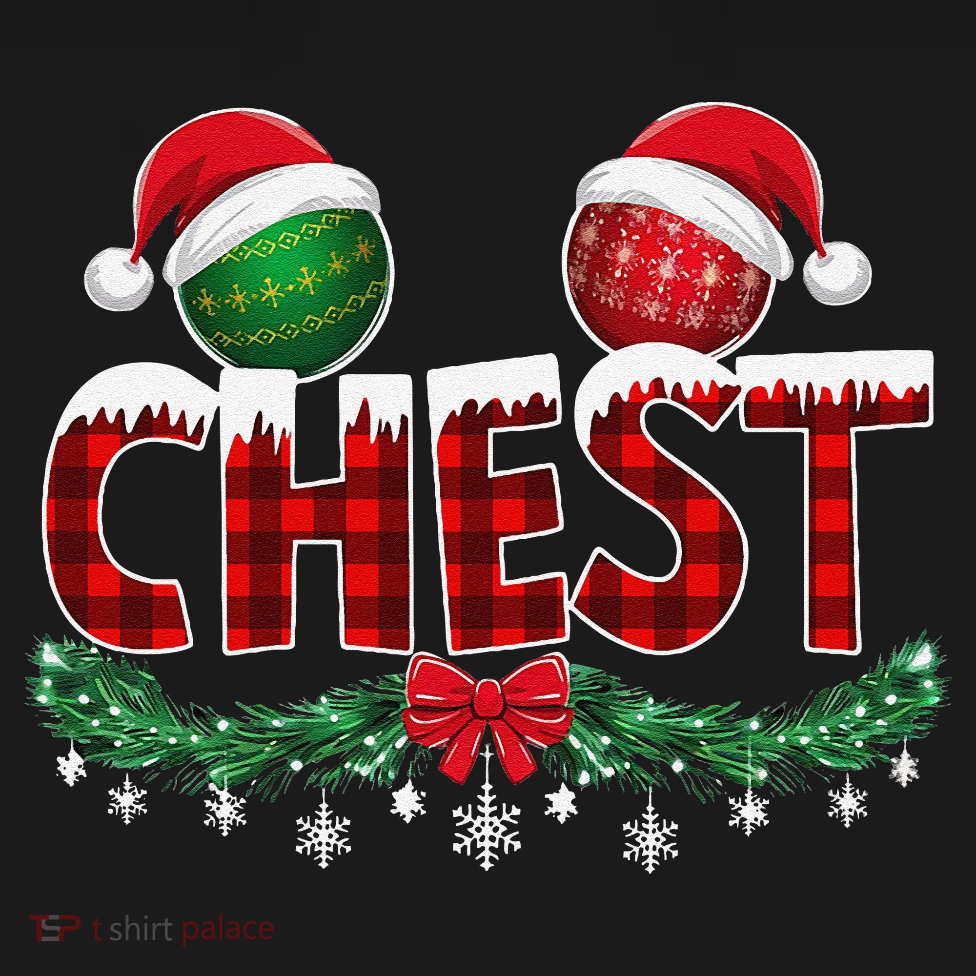 Chest Nuts Christmas Funny Matching Couple Chestnuts Xmas Apron