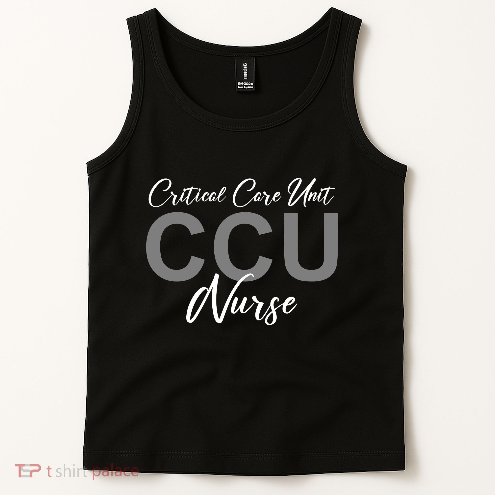 CCU Nurse Critical Care Unit Nursing Tank Top