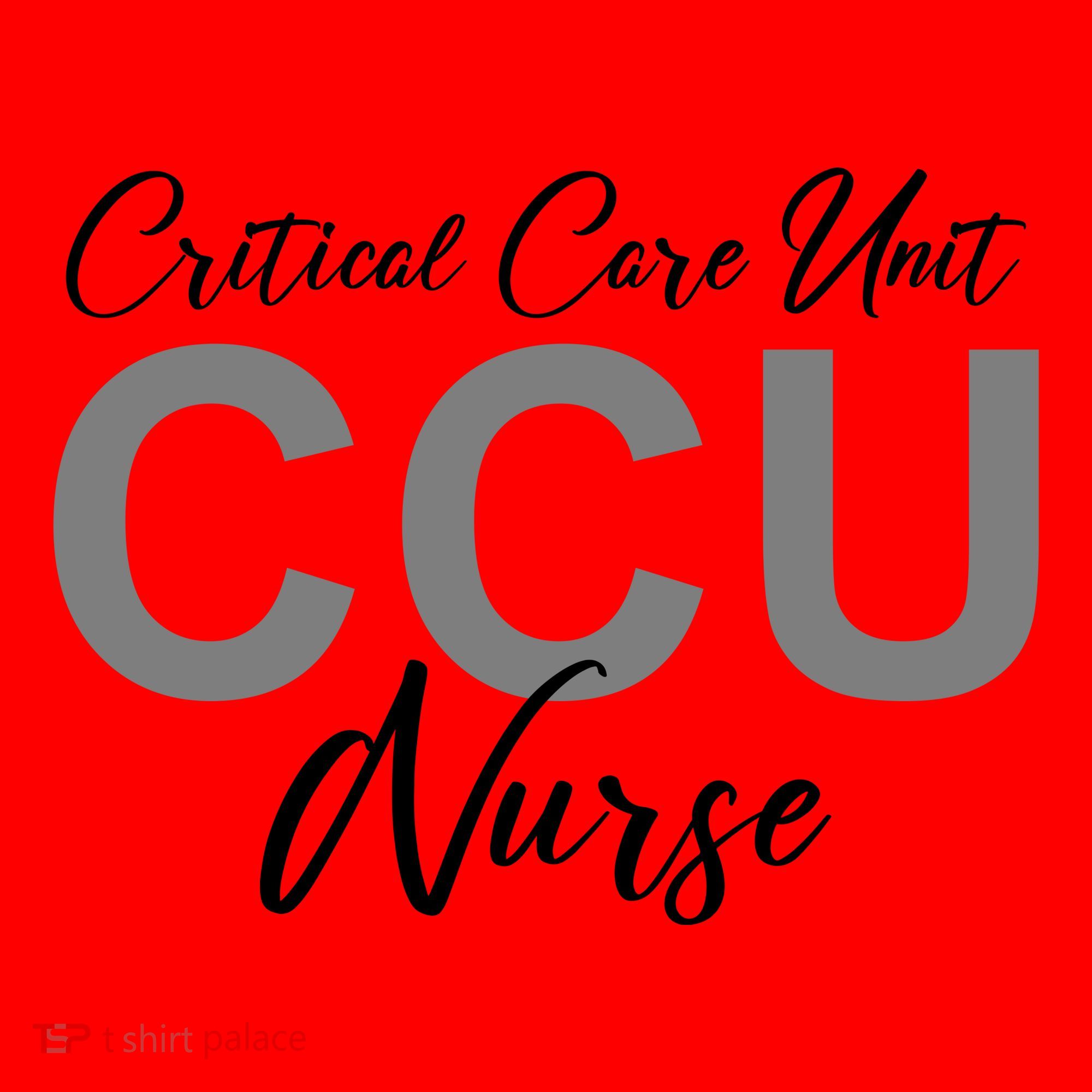 CCU Nurse Critical Care Unit Nursing Santa Hat