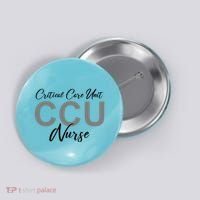 CCU Nurse Critical Care Unit Nursing Button thumb 0