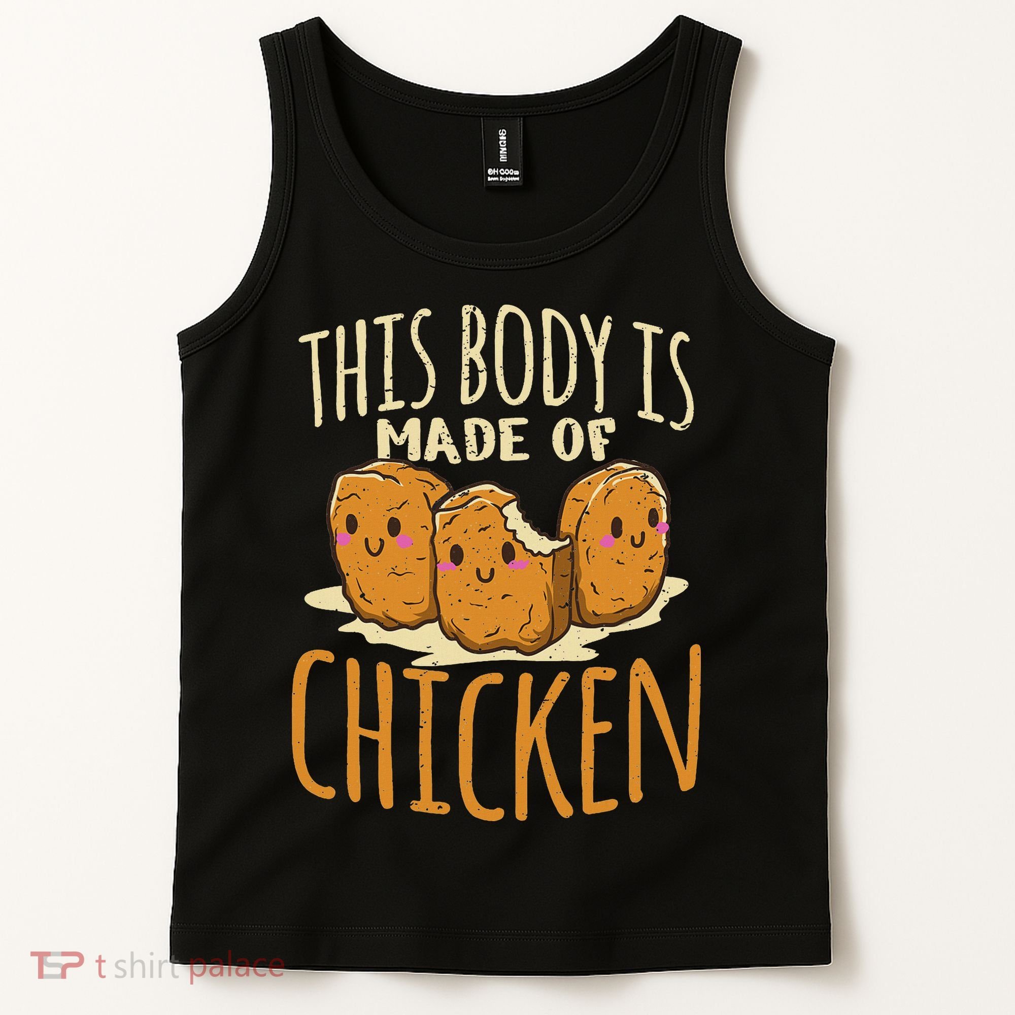 Chicken Nuggets Chicken Chicken Fast Food Funny Saying Tank Top