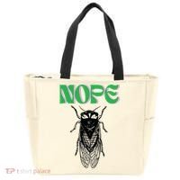 Cicada Nope Tote Bag thumb 0