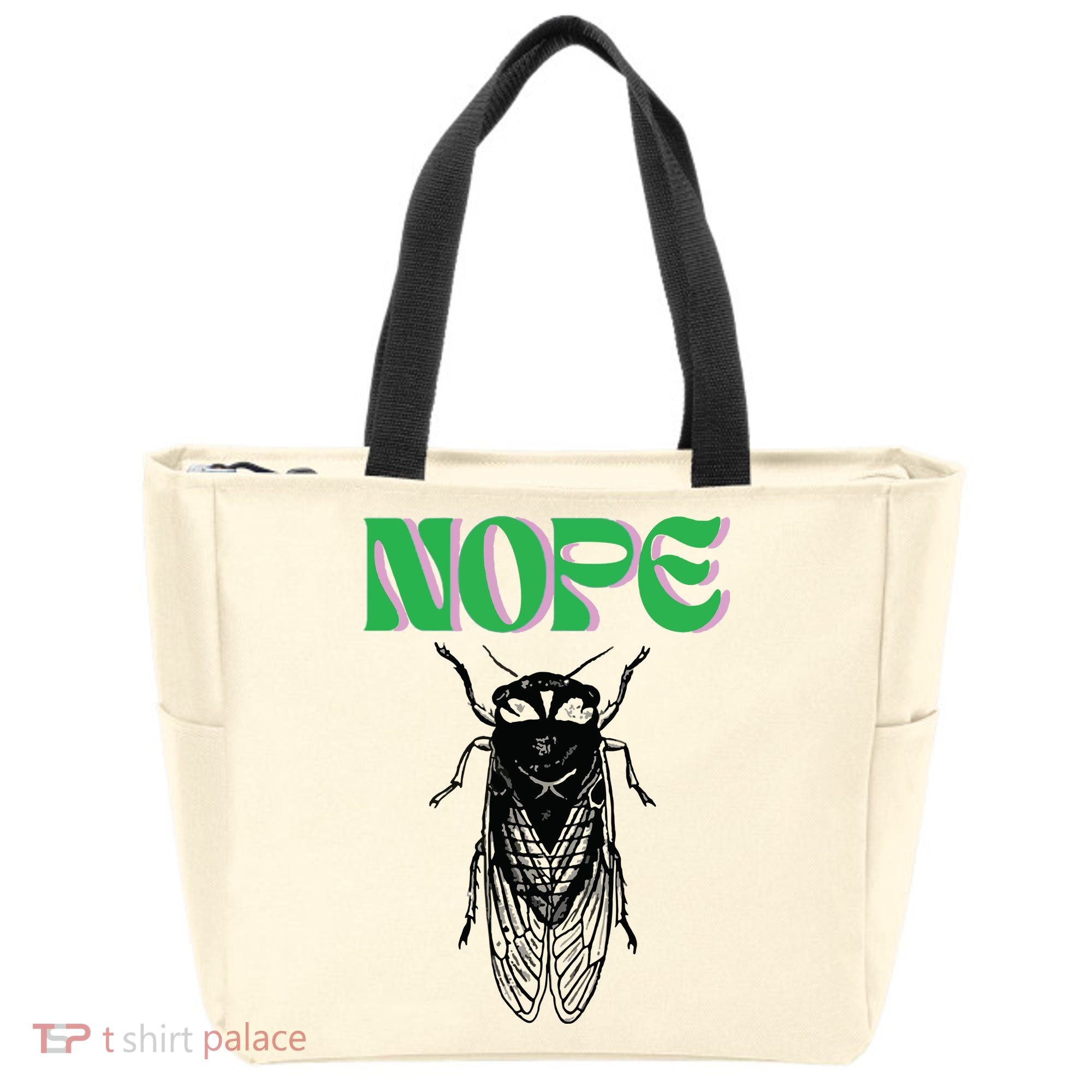 Cicada Nope Tote Bag