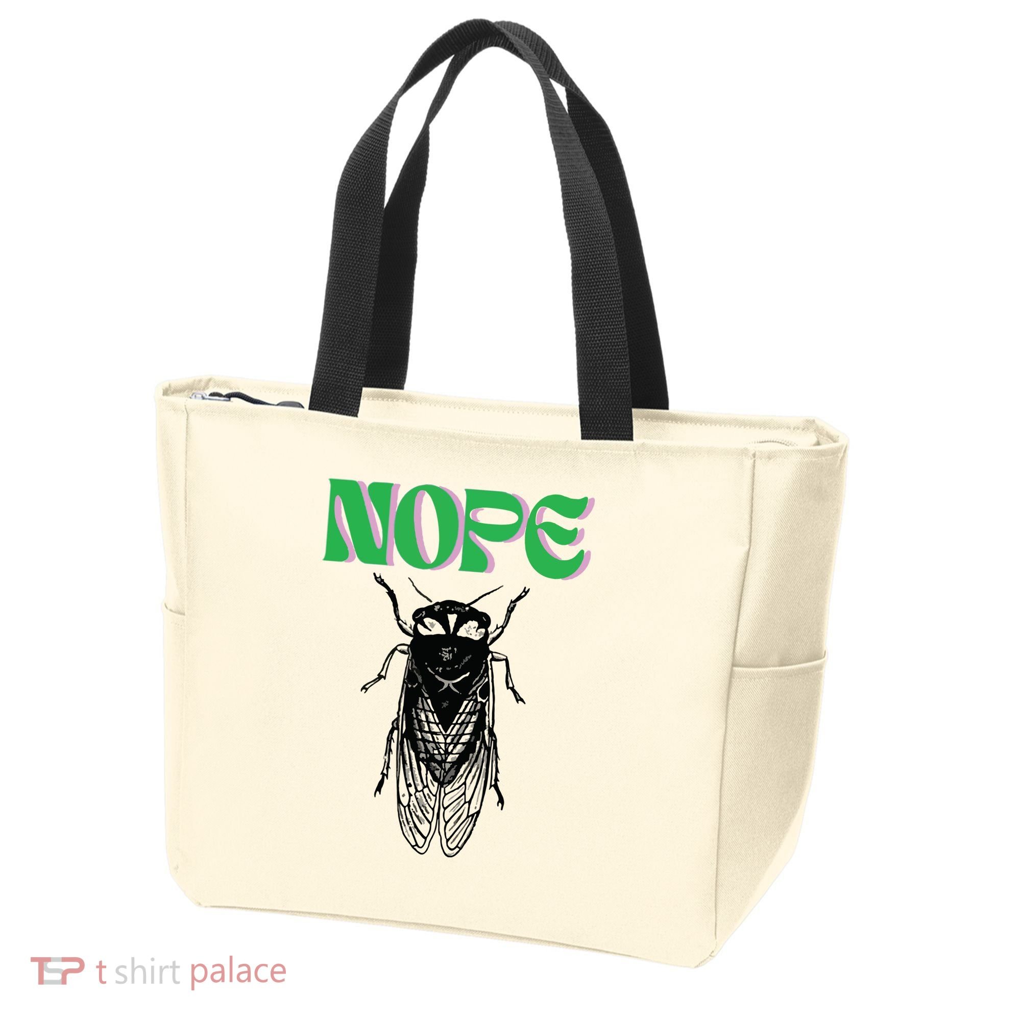 Cicada Nope Tote Bag