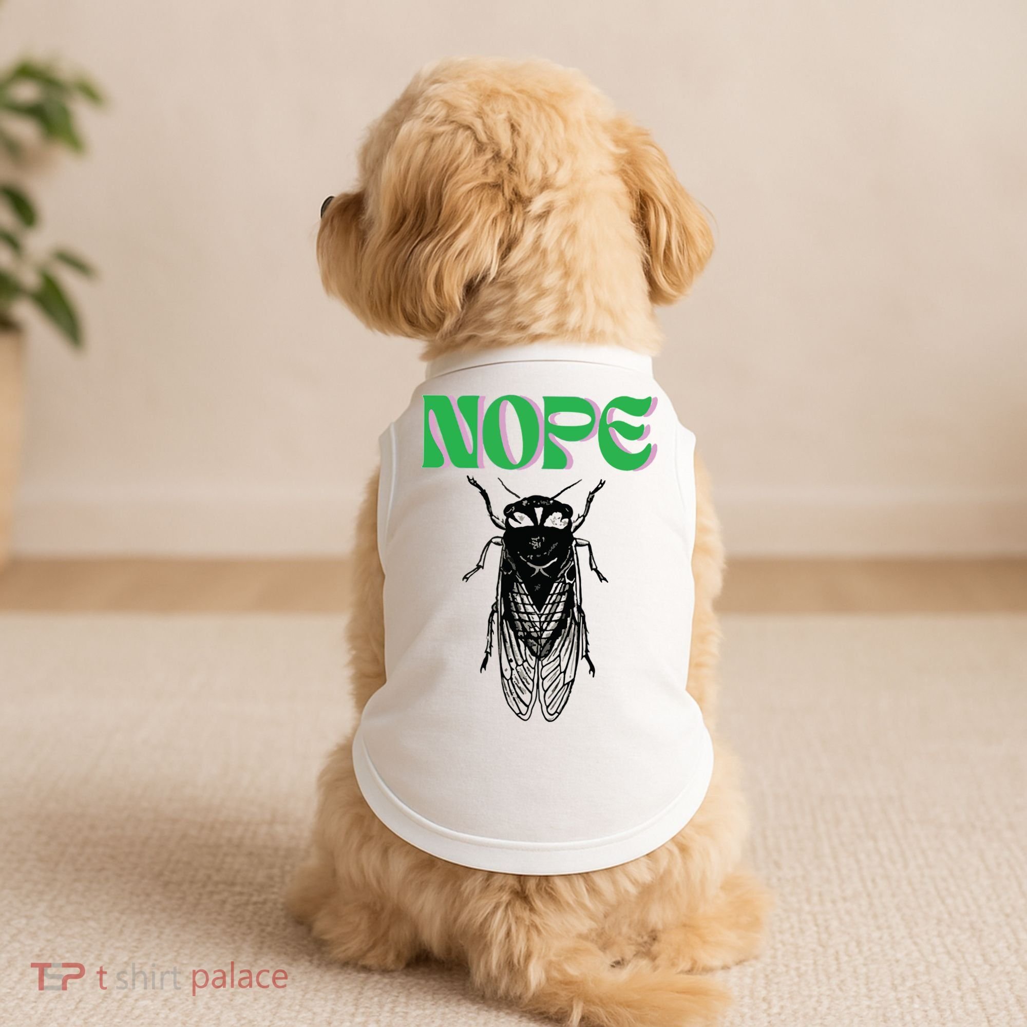 Cicada Nope Doggie Tank