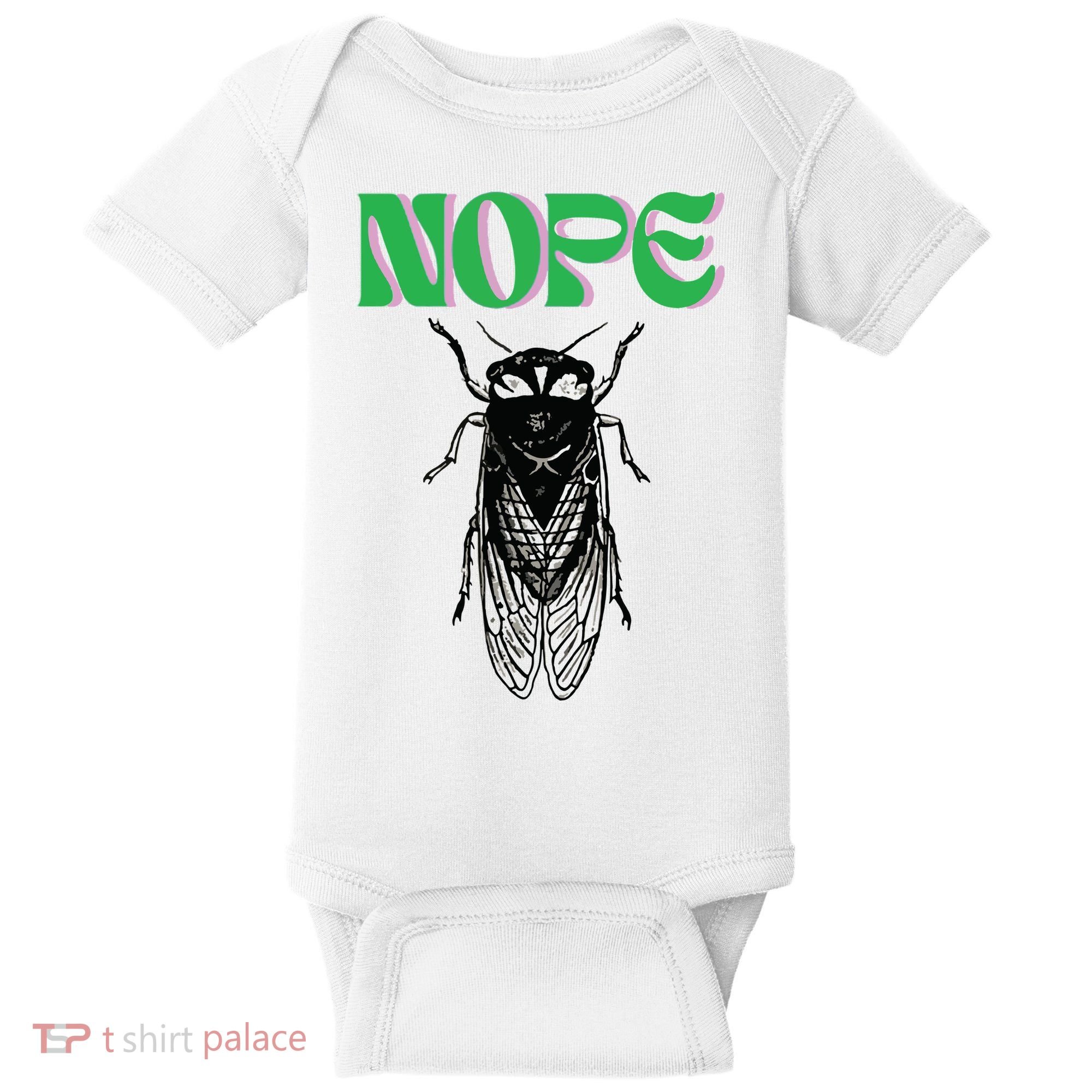Cicada Nope Baby Bodysuit