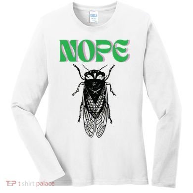 Cicada Nope Women's Long Sleeve Shirt
