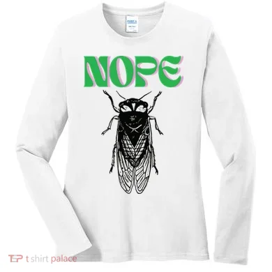 Cicada Nope Women's Long Sleeve Shirt