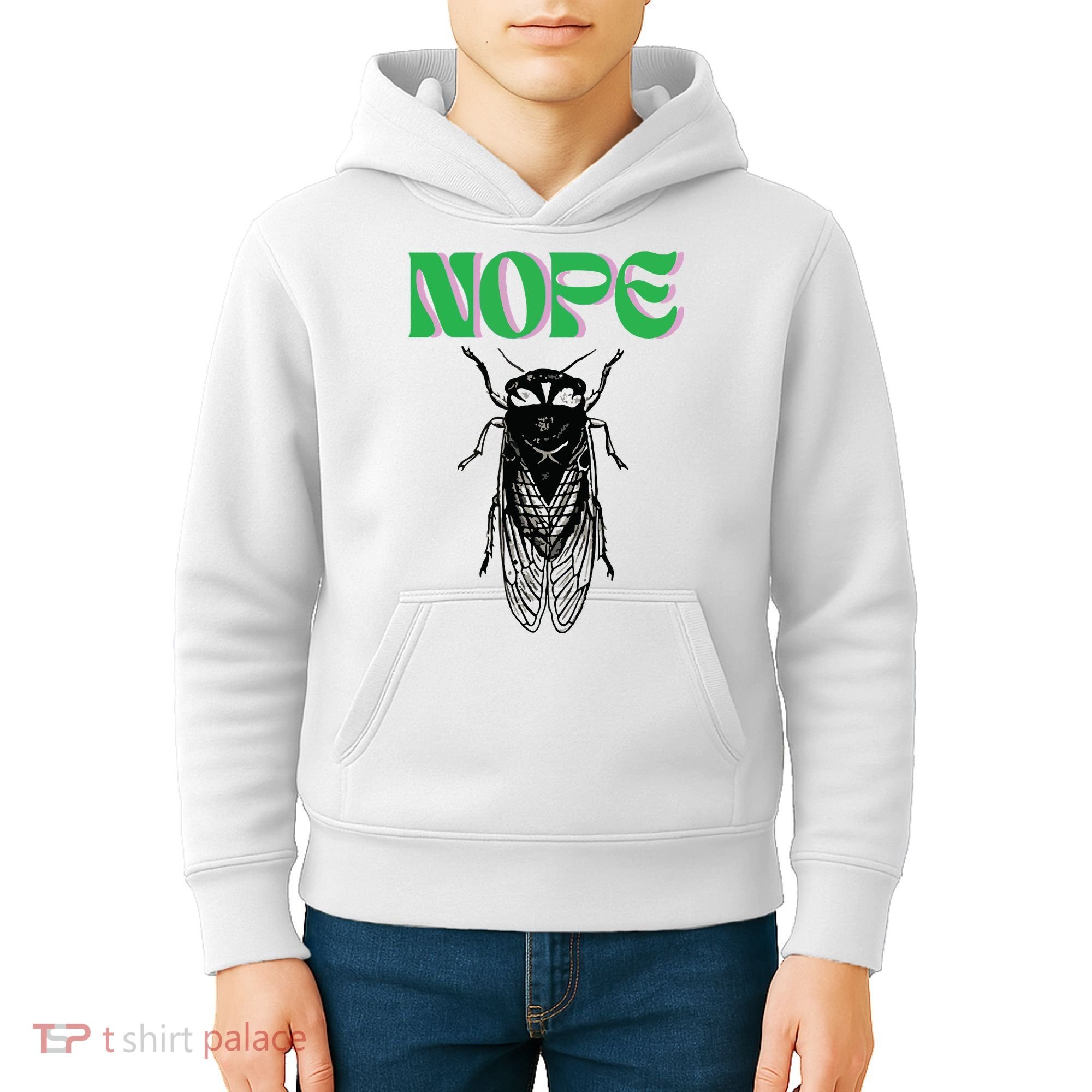 Cicada Nope Kids Hoodie